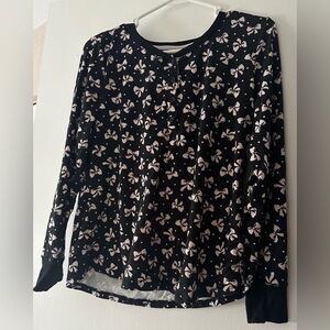 Kate Spade long sleeve long pants pajama set size small